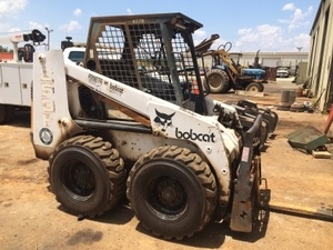 A Bobcat at NexTire Commercial